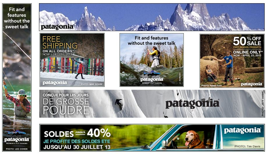 Patagonia Display ad monitoring - The Search Monitor