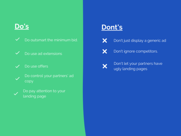 PPC Advertising Do's and Don'ts
