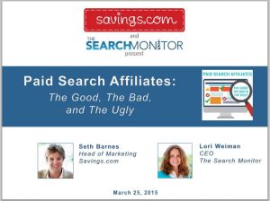 WEBINAR: How to manage your paid search affiliates (w/ Savings.com)